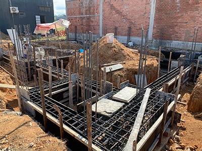 Bi quyet lam dai mong va mong coc cho nha cap 4, nha ong, biet thu