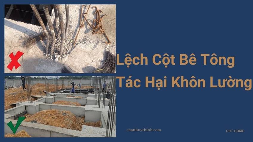 Lỗi Lệch Cột Bê Tông Và Tác Hại Khôn Lường: Từ Sai Lệch Trục Đến Sập Nhà